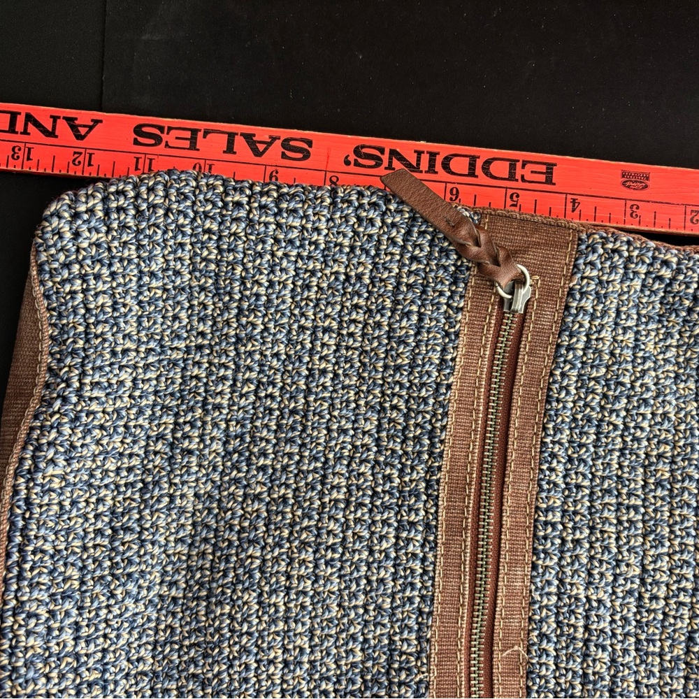 The Sak Brown and Blue Crossbody Bag - Picture 3 of 9